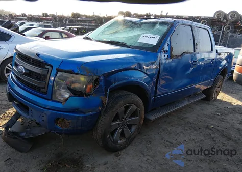 2014 Ford F-150 Fx2 from USA, damaged, VIN 1FTFW1CFXEFA07461